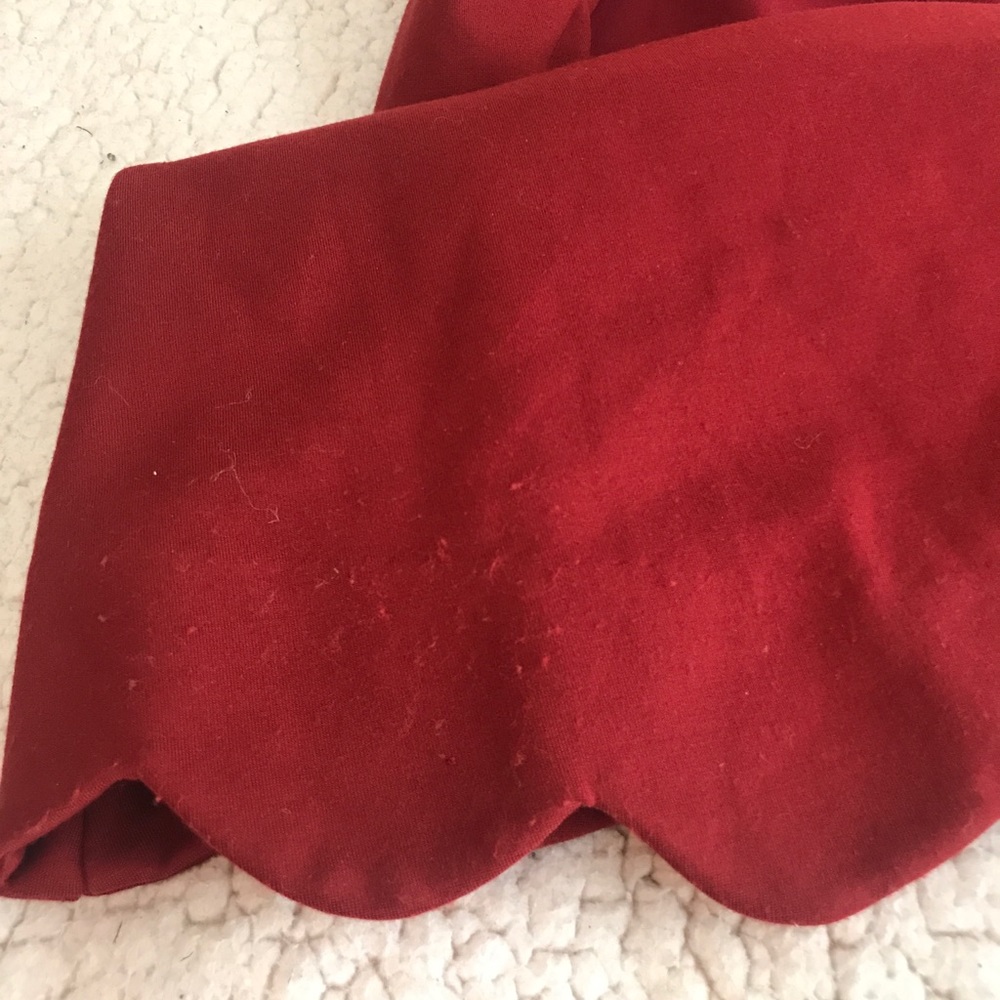 Lush Scalloped Hem Dress - Picture 3 of 3